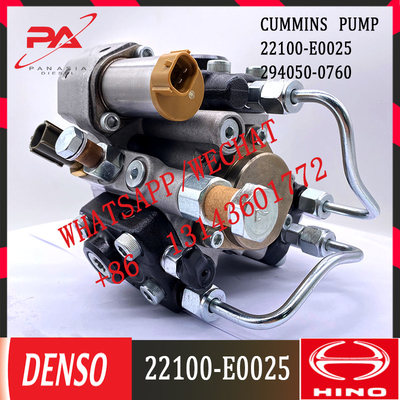 DENSO پمپ سوخت تزریق موتور دیزل J08E با کیفیت خوب برای HINO 294050-0760 22100-E0025