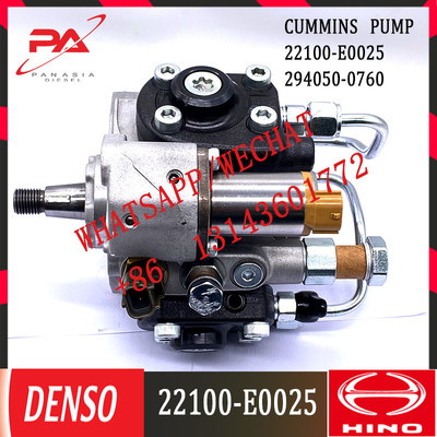 DENSO پمپ سوخت تزریق موتور دیزل J08E با کیفیت خوب برای HINO 294050-0760 22100-E0025