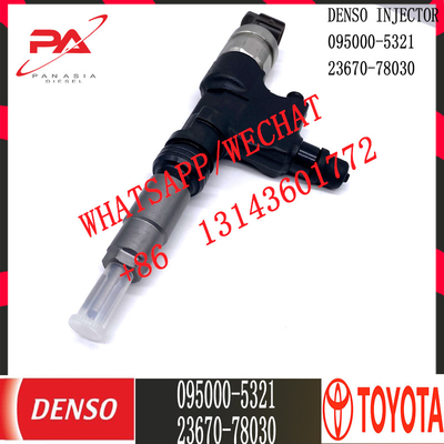 DENSO Diesel Common Rail Injector 095000-5321 for TOYOTA 23670-78030