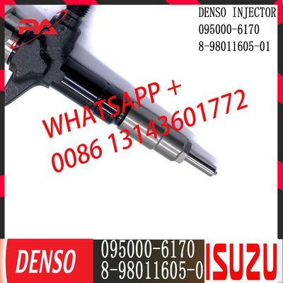 انژکتور سوخت مشترک ریلی DENSO 095000-6170 برای موتور ISUZU 4JJ1 8-98055863-0
