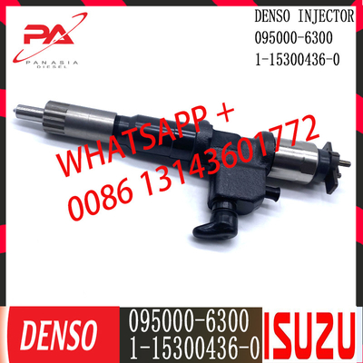 DENSO Diesel Common Rail Injector 095000-6300 برای ISUZU 1-15300436-0