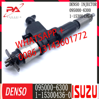 DENSO Diesel Common Rail Injector 095000-6300 برای ISUZU 1-15300436-0