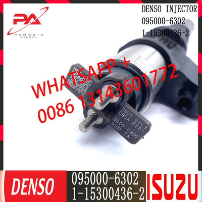 DENSO Diesel Common Rail انژکتور 095000-6302 برای ISUZU 1-15300436-2