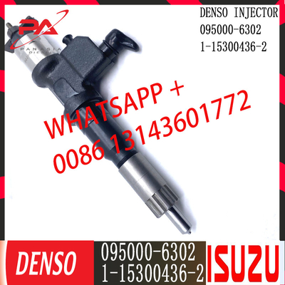 DENSO Diesel Common Rail انژکتور 095000-6302 برای ISUZU 1-15300436-2