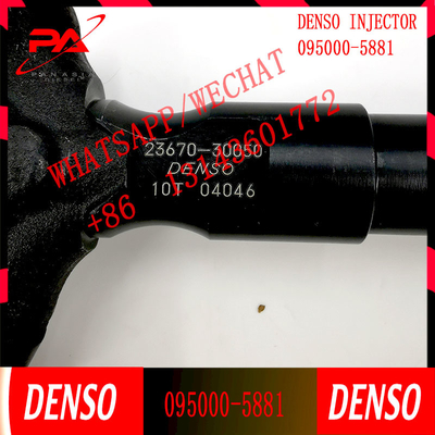 انژکتور DXM DENS Common Rail Injector 23670-30050 095000-5881 / 0950005881 5881 انژکتور برای DENSO 2KD-FTV