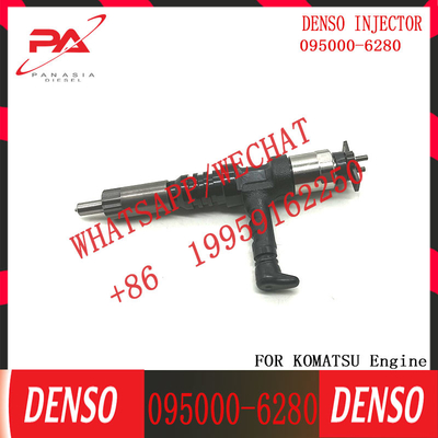 دیزل Common rail Injector 095000-6280 6219-11-3100 برای حفاری SAA6D170 HD785-7 PC650-8R