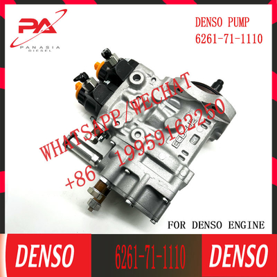 6D140 پمپ تزریق سوخت دیزل 094000-0582 6261-71-1111 6261-71-1110 برای قطعات موتور Komatsu Excavator PC800-7