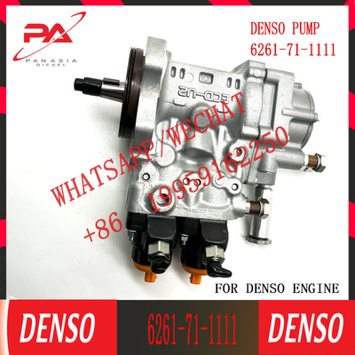 6261-71-1111 6261711111 قطعات موتور حفاری PC650-8 6D140E پمپ سوخت موتور