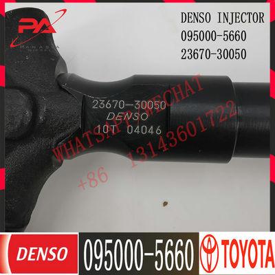 095000-5660 DENSO Diesel مشترک Rail Rail Injector 095000-5660 095000-5881 For Toyota Hilux / Hiace 2KD-FTV 23670-30050
