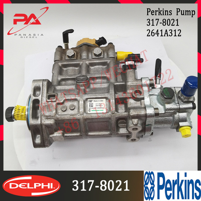 پمپ سوخت ریل معمولی موتور دیزل دلفی پرکینز 317-8021 2641A312 3178021 32F61-10301 برای C-A-T C6.6