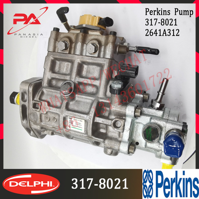 پمپ سوخت ریل معمولی موتور دیزل دلفی پرکینز 317-8021 2641A312 3178021 32F61-10301 برای C-A-T C6.6