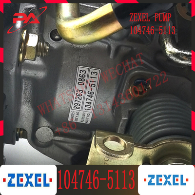 موتور 4JB1T پمپ سوخت دیزل برای کامیون خودرو قطعات NKR 897263-0863 104746-5113