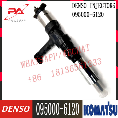 انژکتور سوخت ریلی مشترک DENSO 095000-6120 برای بیل مکانیکی کوماتسو PC600 6261-11-3100