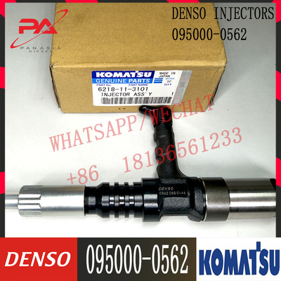 انژکتور اصلی معمولی 095000-0562 برای KOMATSU 6218-11-3101 6218-11-3102