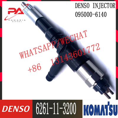 6261-11-3200 Komatsu Diesel PC800-8 D155AX-6 موتور سوخت تزریق 6261-11-3200 095000-6140