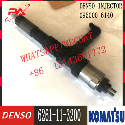 6261-11-3200 Komatsu Diesel PC800-8 D155AX-6 موتور سوخت تزریق 6261-11-3200 095000-6140