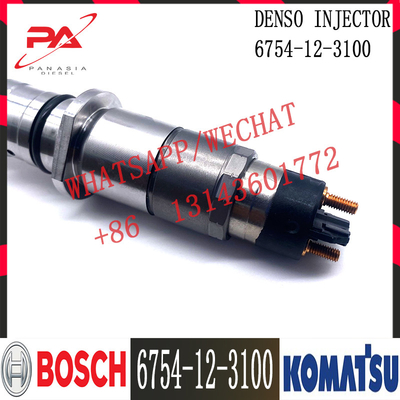 انژکتور سوخت موتور 6745-12-3100 Komatsu Diesel PC300-8 PC300LC-8 PC350LC-8 D65EX-15E0 6745-12-3100 0445120236