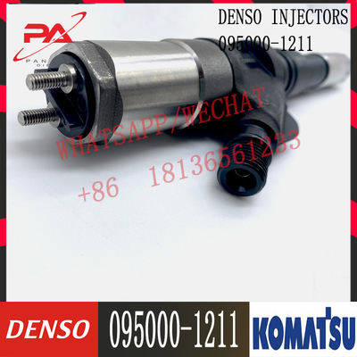 انژکتور موتور دیزل کوماتسو 095000-1211 095000-0800 6156-11-3100 برای DENSO Common Rail