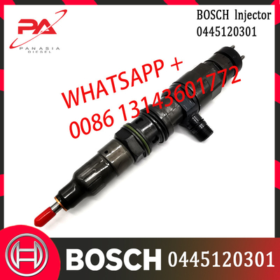 0445120301 Diesel Common Rail Fuel Fuel Injector Assy A4730700287 0445120300 0445120302